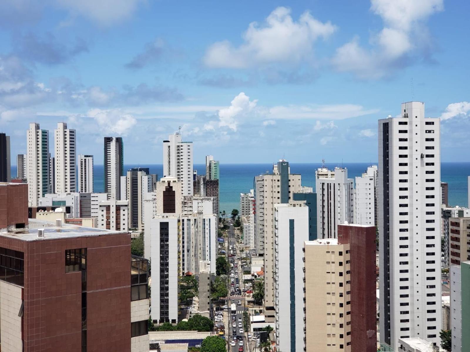 Apartamento 2402 - Flat Em Boa Viagem Praia, Prox Ao Shopping, Vista Mar Recife