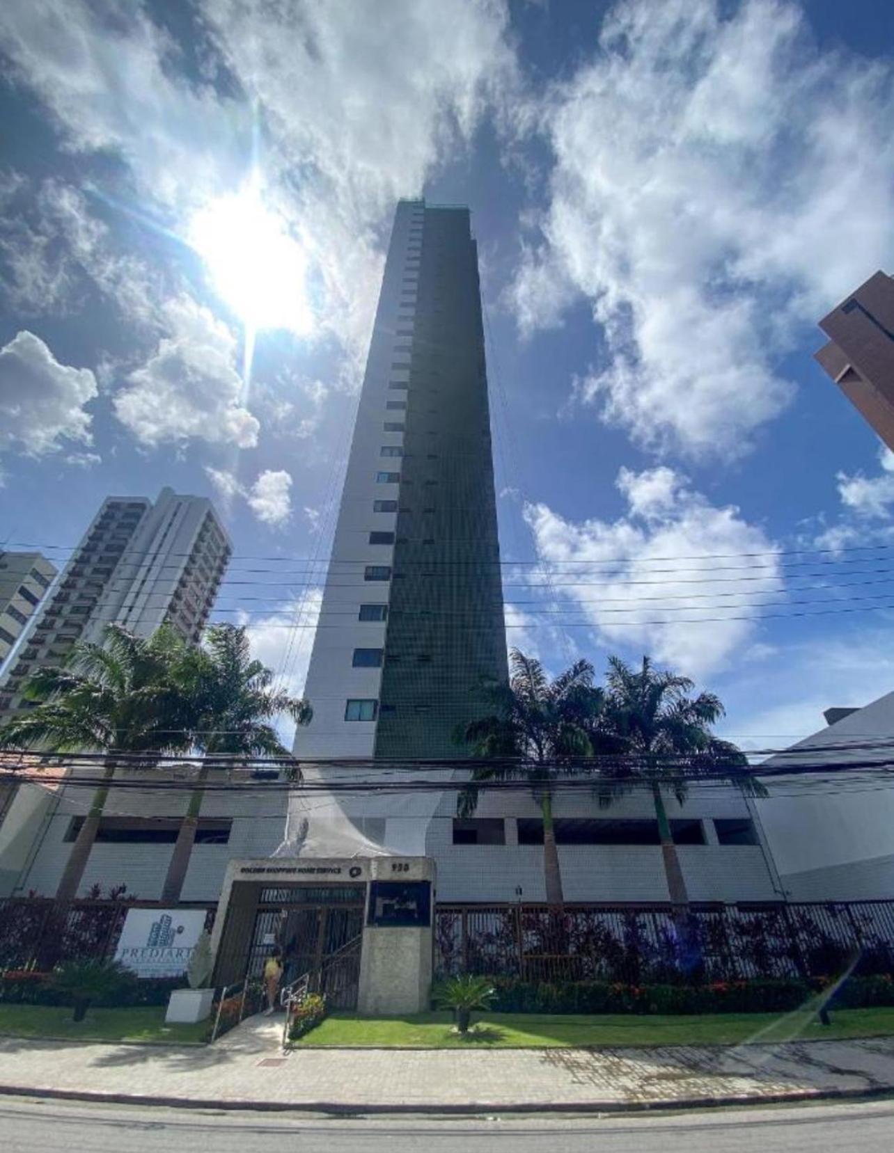 2402 - Flat Em Boa Viagem Praia, Prox Ao Shopping, Vista Mar Apartamento Recife