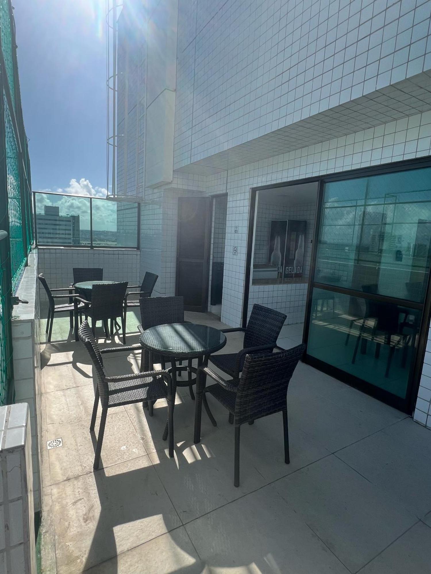 Apartamento 2402 - Flat Em Boa Viagem Praia, Prox Ao Shopping, Vista Mar Recife