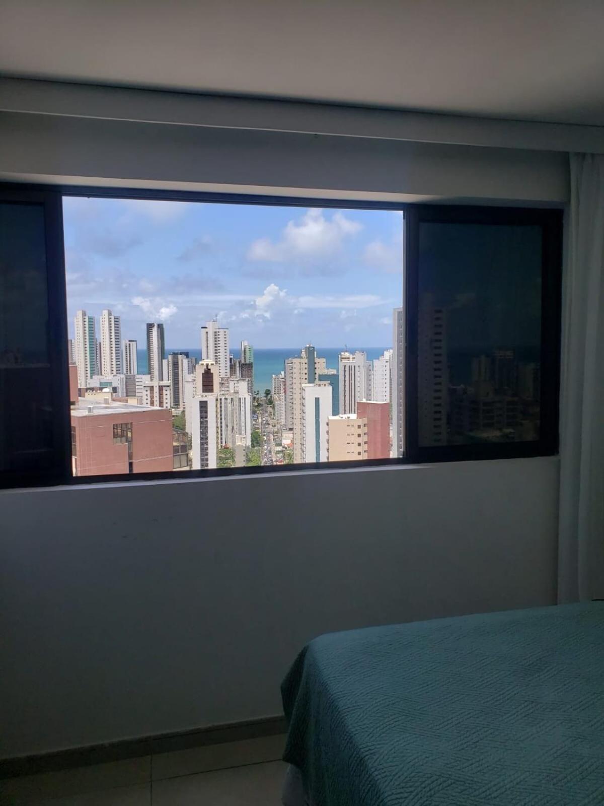 2402 - Flat Em Boa Viagem Praia, Prox Ao Shopping, Vista Mar * Recife