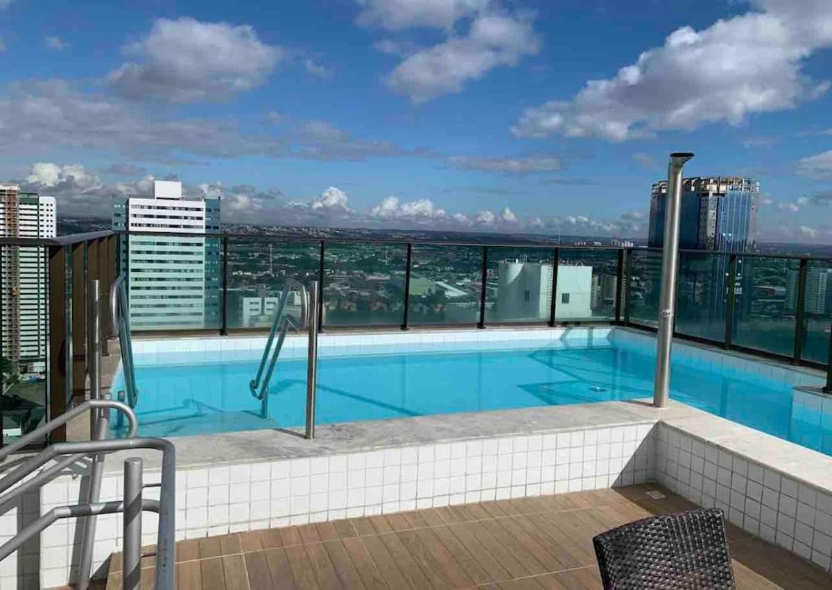 Apartamento 2402 - Flat Em Boa Viagem Praia, Prox Ao Shopping, Vista Mar Recife