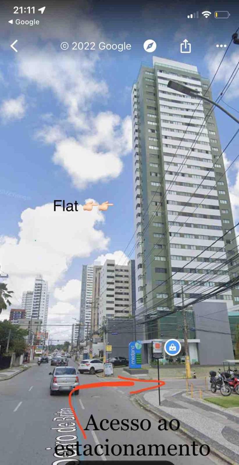 2402 - Flat Em Boa Viagem Praia, Prox Ao Shopping, Vista Mar Apartamento *