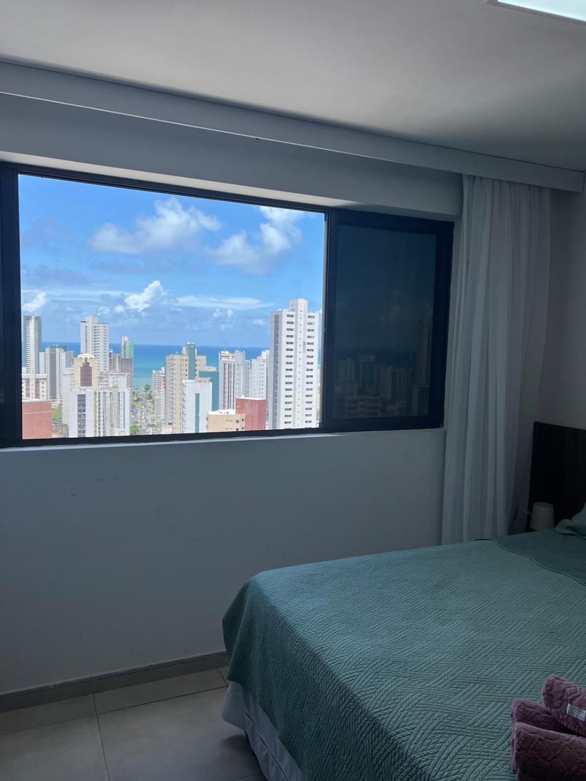 2402 - Flat Em Boa Viagem Praia, Prox Ao Shopping, Vista Mar *